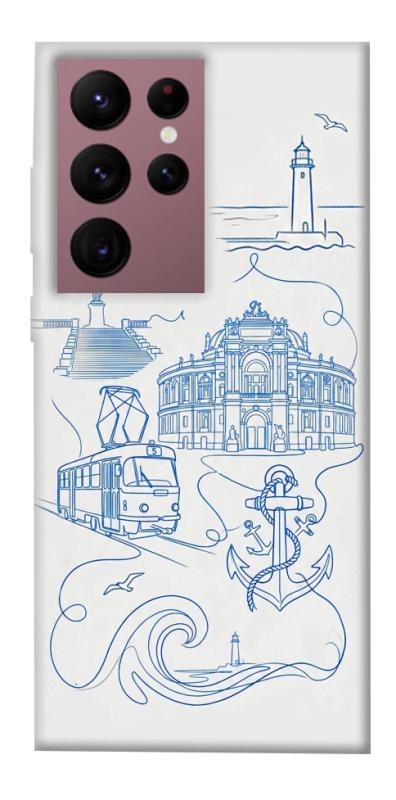 Чохол itsPrint Southern pearl для Samsung Galaxy S22 Ultra, love ukraine, купити оптом з доставкою