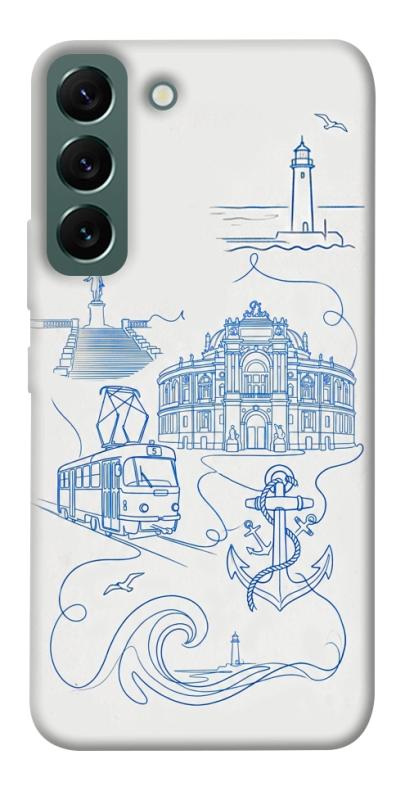 Чехол itsPrint Southern pearl для Samsung Galaxy S22, love ukraine, купить оптом с доставкой