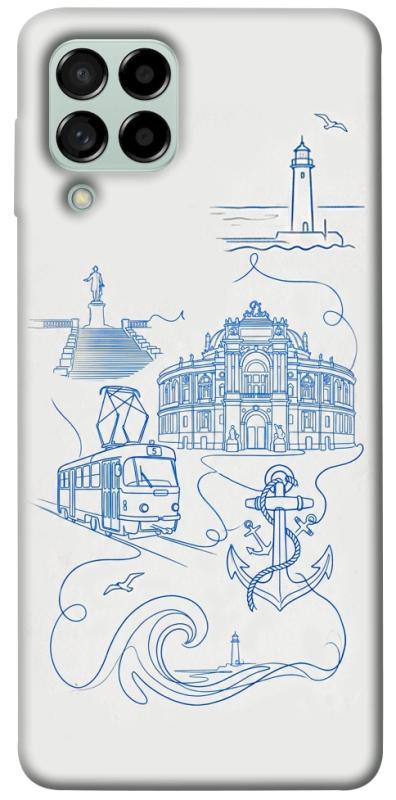 Чохол itsPrint Southern pearl для Samsung Galaxy M53 5G, love ukraine, купити оптом з доставкою