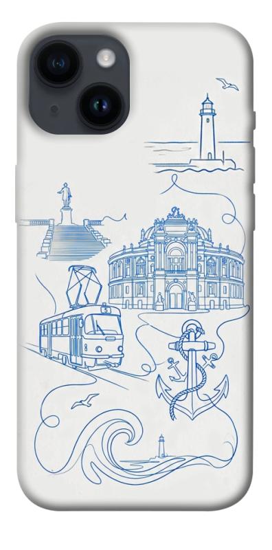 Чохол itsPrint Southern pearl для Apple iPhone 14 (6.1"), love ukraine, купити оптом з доставкою