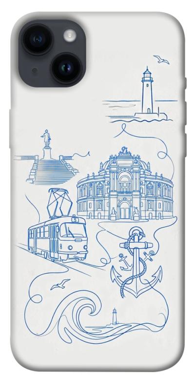 Чохол itsPrint Southern pearl для Apple iPhone 14 Plus (6.7"), love ukraine, купити оптом з доставкою