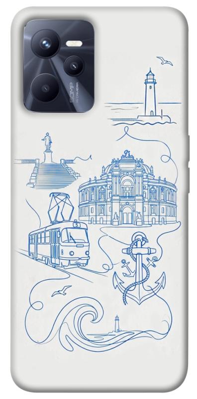 Чехол itsPrint Southern pearl для Realme C35, love ukraine, купить оптом с доставкой