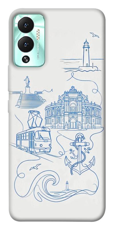 Чехол itsPrint Southern pearl для Infinix Hot 12 Play, love ukraine, купить оптом с доставкой