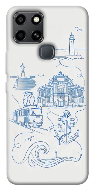 Чохол itsPrint Southern pearl для Infinix Smart 6, love ukraine, купити оптом з доставкою