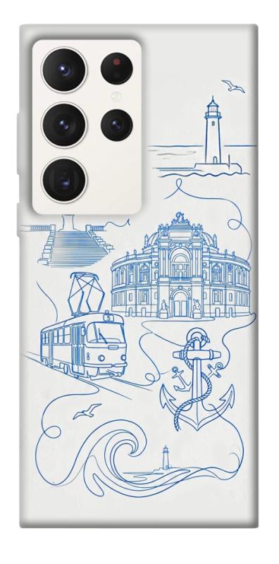Чохол itsPrint Southern pearl для Samsung Galaxy S23 Ultra, love ukraine, купити оптом з доставкою