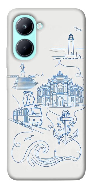 Чохол itsPrint Southern pearl для Realme C33, love ukraine, купити оптом з доставкою