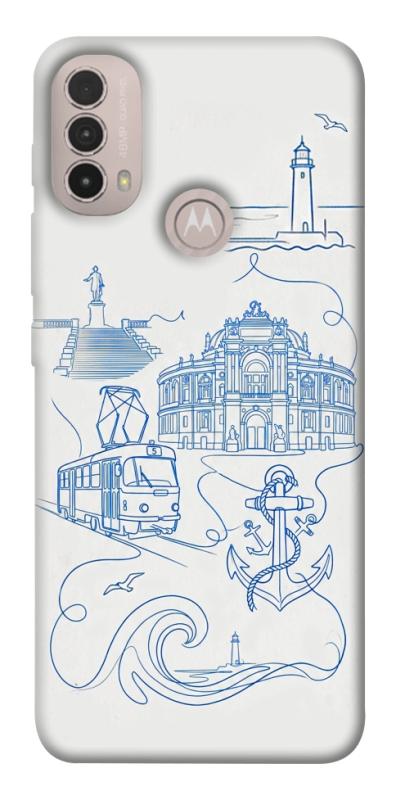 Чохол itsPrint Southern pearl для Motorola Moto E40, love ukraine, купити оптом з доставкою