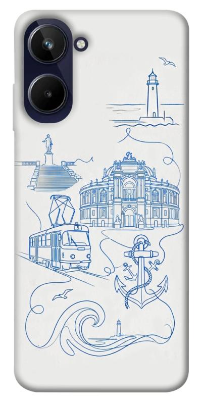Чохол itsPrint Southern pearl для Realme 10 4G, love ukraine, купити оптом з доставкою