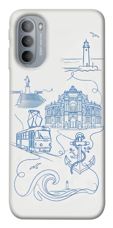 Чехол itsPrint Southern pearl для Motorola Moto G31, love ukraine, купить оптом с доставкой