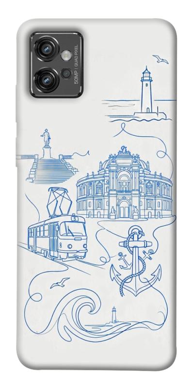 Чохол itsPrint Southern pearl для Motorola Moto G32, love ukraine, купити оптом з доставкою