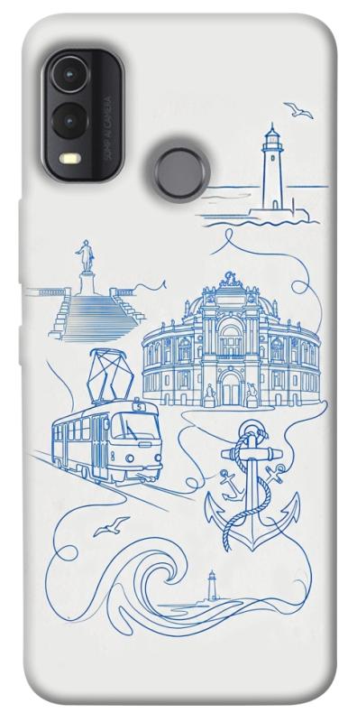 Чохол itsPrint Southern pearl для Nokia G11 Plus, love ukraine, купити оптом з доставкою