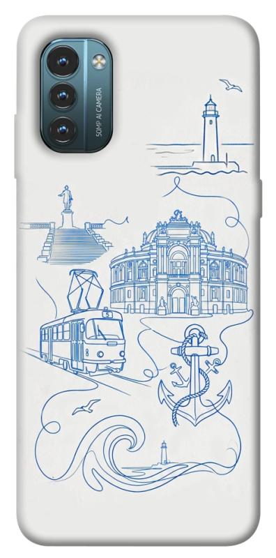Чохол itsPrint Southern pearl для Nokia G21, love ukraine, купити оптом з доставкою