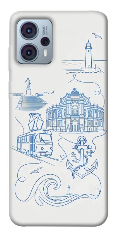 Чохол itsPrint Southern pearl для Motorola Moto G23, love ukraine, купити оптом з доставкою