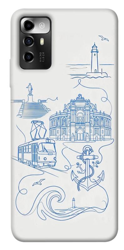 Чохол itsPrint Southern pearl для ZTE Blade V40 Vita, love ukraine, купити оптом з доставкою