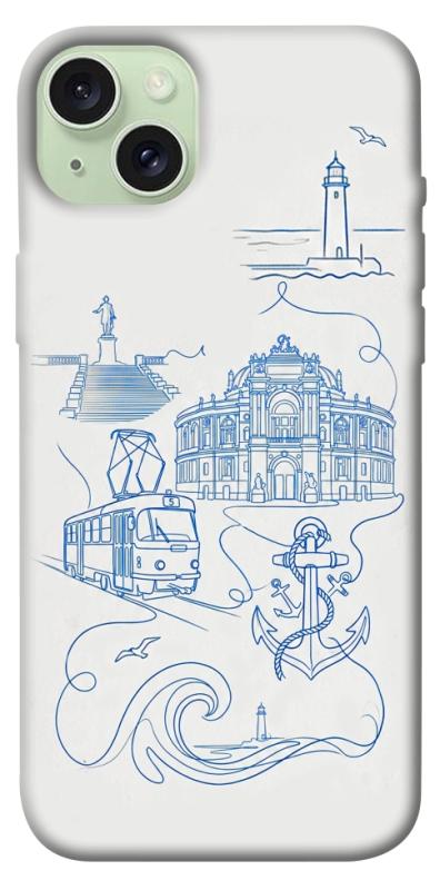 Чохол itsPrint Southern pearl для Apple iPhone 15 Plus (6.7"), love ukraine, купити оптом з доставкою