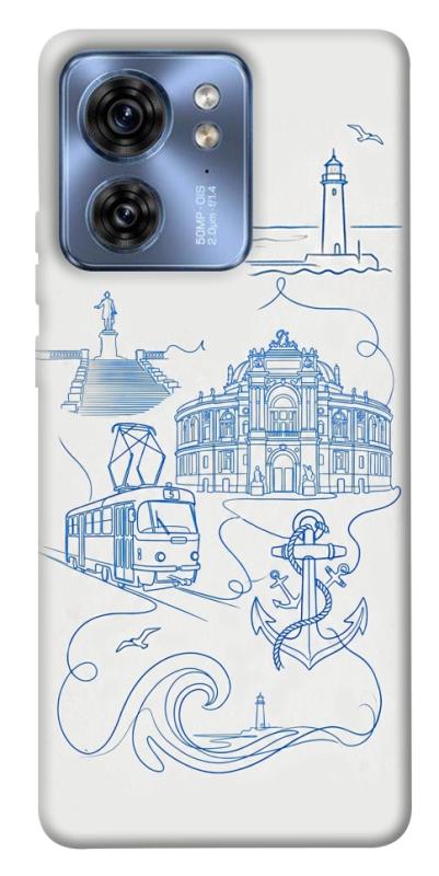 Чехол itsPrint Southern pearl для Motorola Edge 40, love ukraine, купить оптом с доставкой