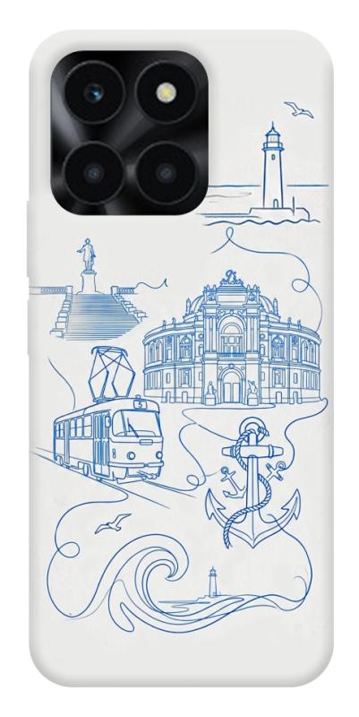 Чохол itsPrint Southern pearl для Huawei Honor X6a, love ukraine, купити оптом з доставкою