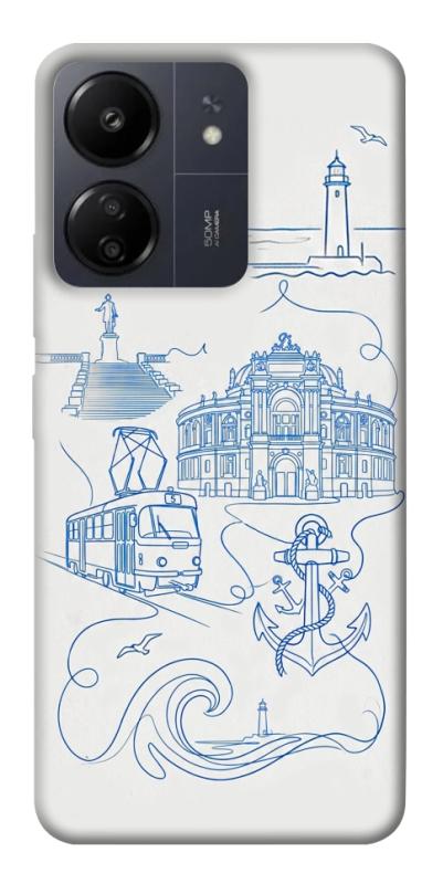 Чохол itsPrint Southern pearl для Xiaomi Redmi 13C, love ukraine, купити оптом з доставкою