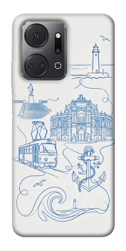 Чохол itsPrint Southern pearl для Huawei Honor X7a, love ukraine, купити оптом з доставкою