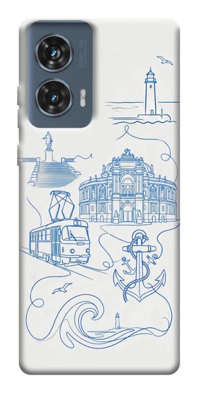 Чохол itsPrint Southern pearl для Motorola Edge 50 Fusion, love ukraine, купити оптом з доставкою