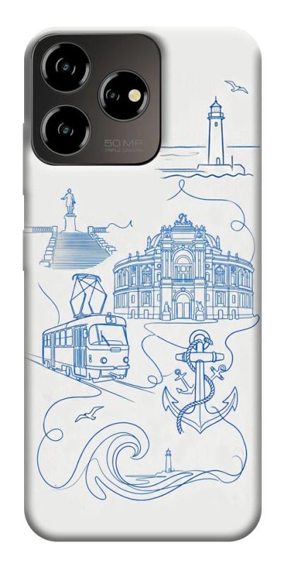Чохол itsPrint Southern pearl для ZTE Blade V50 Desing 4G, love ukraine, купити оптом з доставкою