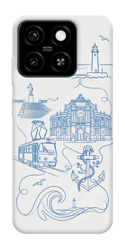 Чохол itsPrint Southern pearl для ZTE Blade A55 4G, love ukraine, купити оптом з доставкою