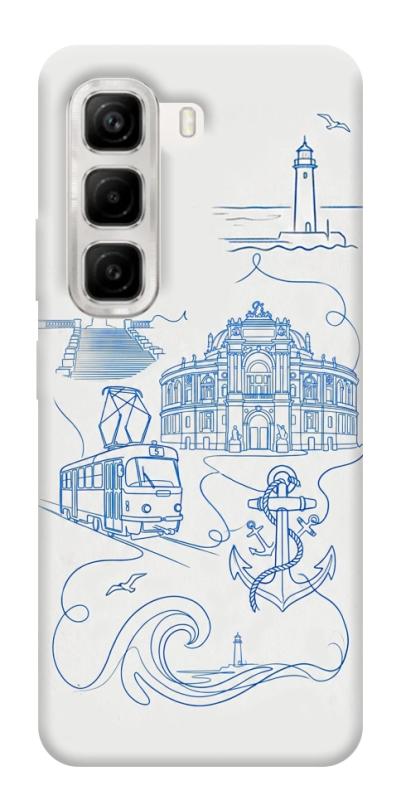 Чехол itsPrint Southern pearl для Infinix Hot 50 4G, love ukraine, купить оптом с доставкой