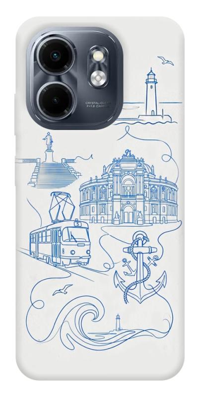 Чохол itsPrint Southern pearl для Infinix Smart 9 4G / Hot 50i, love ukraine, купити оптом з доставкою