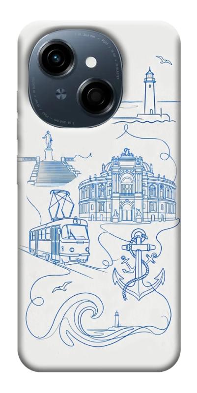 Чохол itsPrint Southern pearl для TECNO Spark Go 1, love ukraine, купити оптом з доставкою