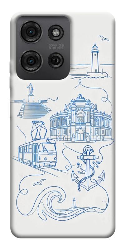 Чохол itsPrint Southern pearl для Motorola Moto G75 5G, love ukraine, купити оптом з доставкою