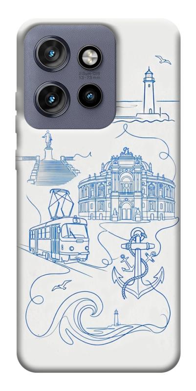 Чохол itsPrint Southern pearl для Motorola Edge 50 Neo, love ukraine, купити оптом з доставкою