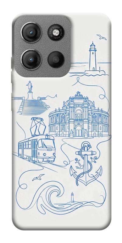 Чохол itsPrint Southern pearl для Motorola Moto G15 4G, love ukraine, купити оптом з доставкою