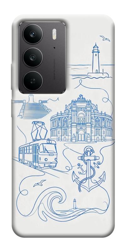 Чехол itsPrint Southern pearl для Realme C75, love ukraine, купить оптом с доставкой