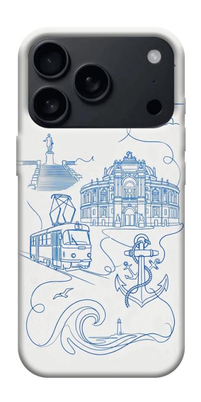 Чохол itsPrint Southern pearl для Apple iPhone 17 Pro (6.3"), love ukraine, купити оптом з доставкою