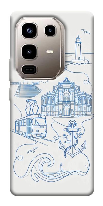 Чехол itsPrint Southern pearl для Infinix Note 50 Pro 4G, love ukraine, купить оптом с доставкой