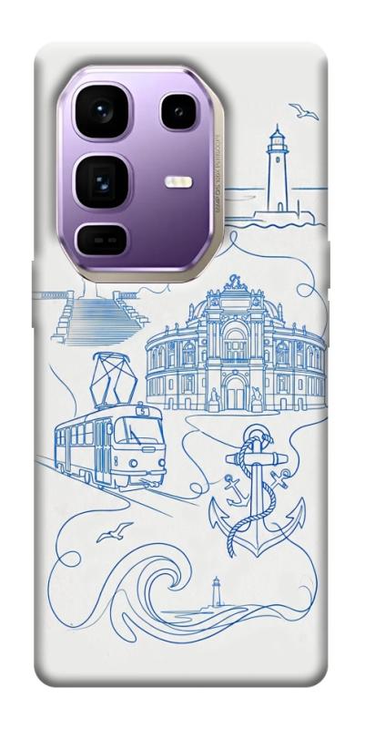 Чехол itsPrint Southern pearl для Infinix Note 50 Pro+, love ukraine, купить оптом с доставкой