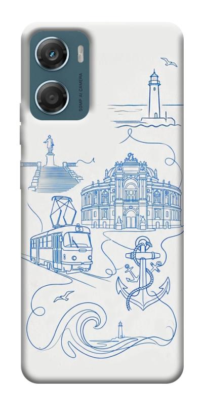 Чехол itsPrint Southern pearl для Motorola Moto G06, love ukraine, купить оптом с доставкой