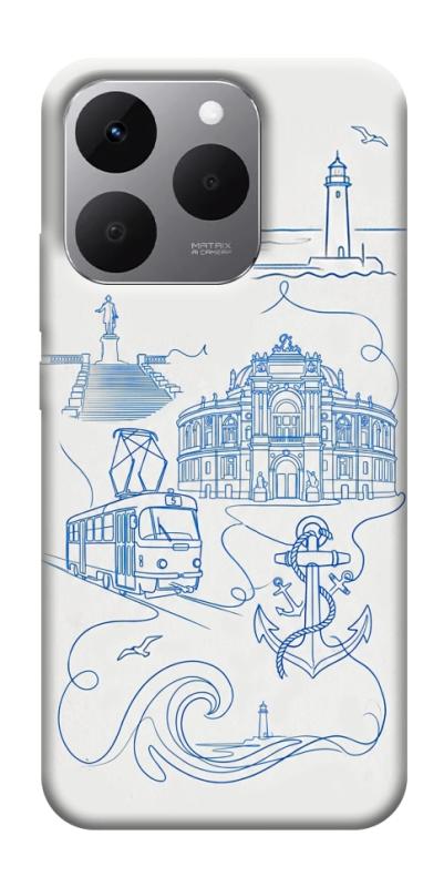 Чохол itsPrint Southern pearl для Realme 15T, love ukraine, купити оптом з доставкою