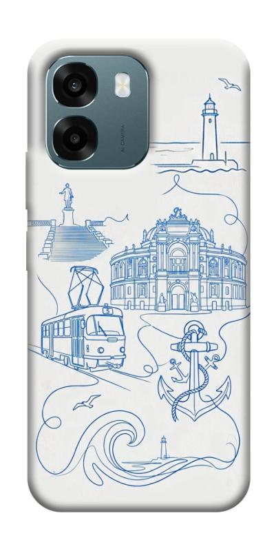 Чохол itsPrint Southern pearl для Oppo A6, love ukraine, купити оптом з доставкою