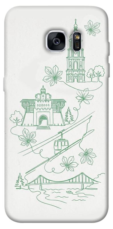 Чохол itsPrint Heart of Kyiv для Samsung G935F Galaxy S7 Edge, love ukraine, купити оптом з доставкою