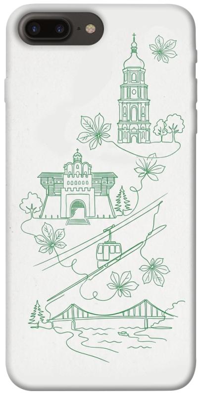 Чохол itsPrint Heart of Kyiv для Apple iPhone 7 plus / 8 plus (5.5"), love ukraine, купити оптом з доставкою