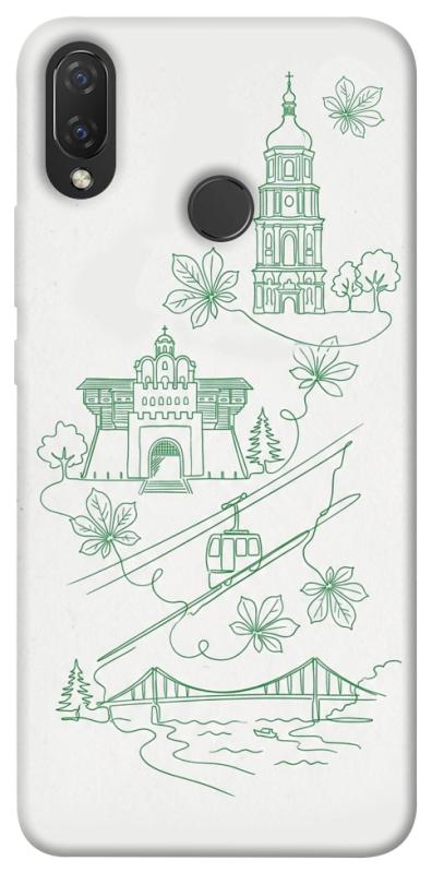 Чохол itsPrint Heart of Kyiv для Huawei P Smart+ (nova 3i), love ukraine, купити оптом з доставкою