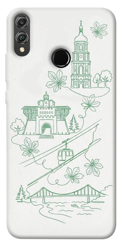 Чохол itsPrint Heart of Kyiv для Huawei Honor 8X, love ukraine, купити оптом з доставкою