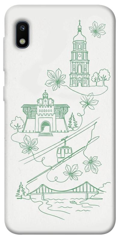 Чохол itsPrint Heart of Kyiv для Samsung Galaxy A10 (A105F), love ukraine, купити оптом з доставкою
