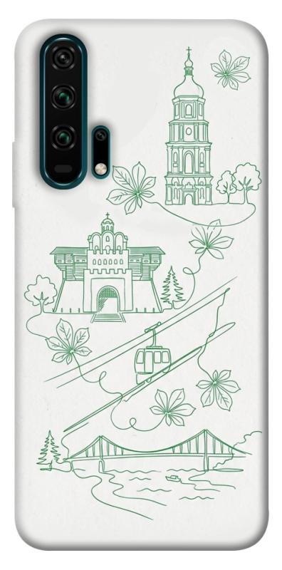 Чехол itsPrint Heart of Kyiv для Huawei Honor 20 Pro, love ukraine, купить оптом с доставкой
