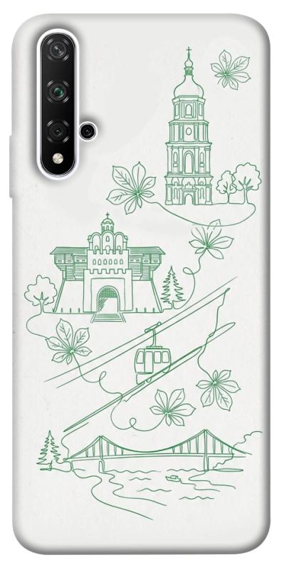Чехол itsPrint Heart of Kyiv для Huawei Honor 20 / Nova 5T, love ukraine, купить оптом с доставкой