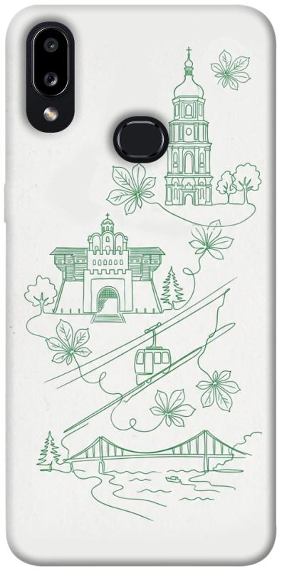 Чохол itsPrint Heart of Kyiv для Samsung Galaxy A10s, love ukraine, купити оптом з доставкою