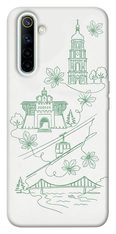 Чохол itsPrint Heart of Kyiv для Realme 6, love ukraine, купити оптом з доставкою