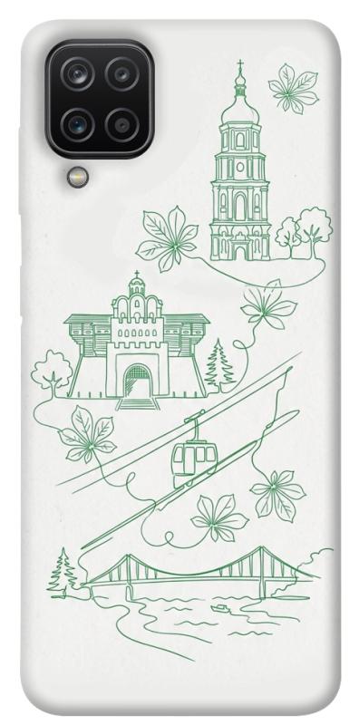 Чохол itsPrint Heart of Kyiv для Samsung Galaxy A12, love ukraine, купити оптом з доставкою
