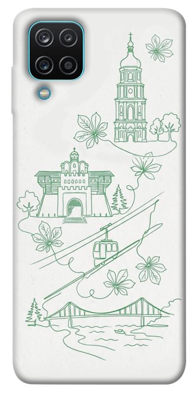 Чохол itsPrint Heart of Kyiv для Samsung Galaxy A12, love ukraine, купити оптом з доставкою